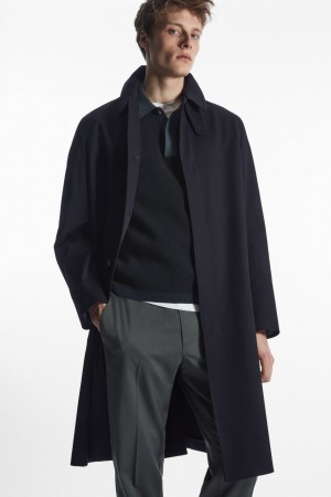 Abrigos COS Car Hombre Azul Marino | México ICEJ-63408