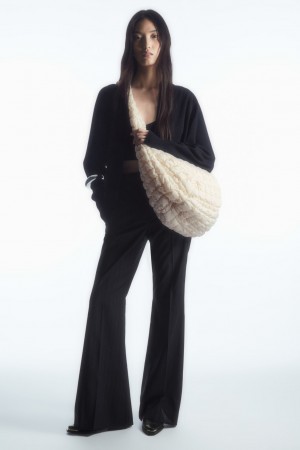 Bolsa Cruzada COS Oversized Acolchado Mujer Blancos | México JHGM-47951