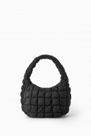 Bolsos Mini COS Acolchado Mujer Negros | México CUMW-52708