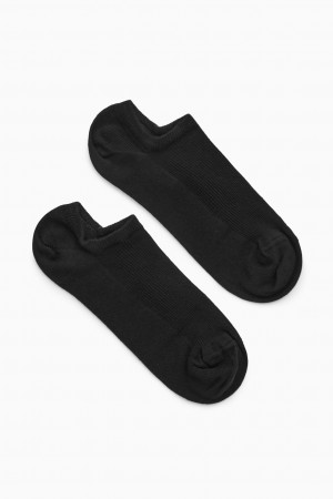 Calcetines COS 2-Pack Trainer Mujer Negros | México NBXR-94028