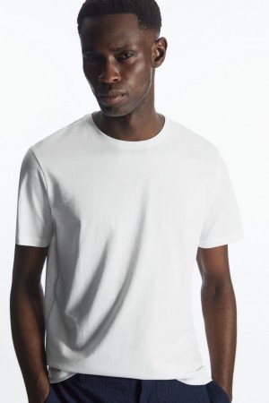 Camiseta COS 3-Pack The Extra Fines Hombre Blancos | México PWGK-64352