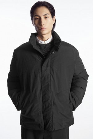 Chamarras COS Acolchado Magnetic-Collar Hombre Negros | México VIZG-75328