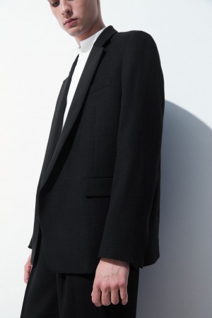 Chamarras COS The Tuxedo Hombre Negros | México GKXJ-41623