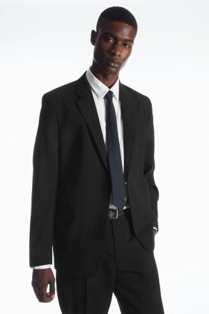 Corbatas COS Silk-Forro Lana Hombre Azul Marino | México SLPA-12789