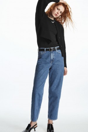 Jeans COS Arch Tapered Mujer Azules | México ZKGD-96147