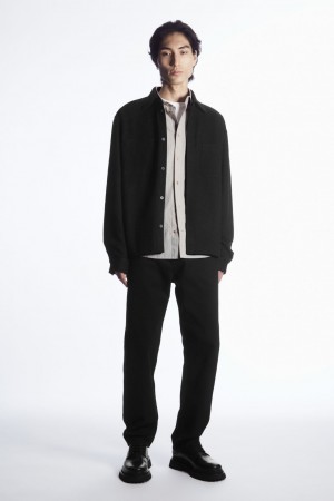 Jeans COS Signature Directo Hombre Negros | México VSQR-56942
