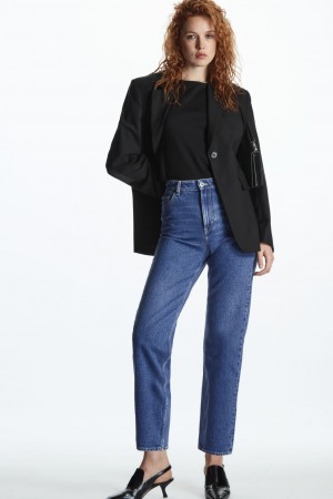 Jeans COS Symmetry Directo Mujer Azules | México ZSLK-36748