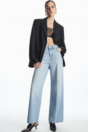 Jeans COS Tide Anchos Mujer Azules | México HCRV-09785