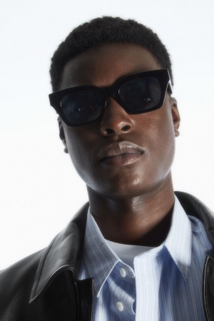 Lentes de Sol COS D-Frame Hombre Negros | México QNAV-01653