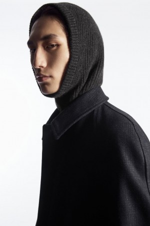 Sombreros COS Cashmere Balaclava Hombre Grises | México JCFE-10527