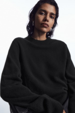 Suéteres COS Pure Cashmere Mujer Negros | México XIDQ-38759